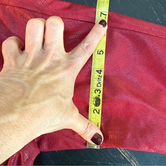 LE TRENCH Red Trench Coat NWT - Picture 11 of 11